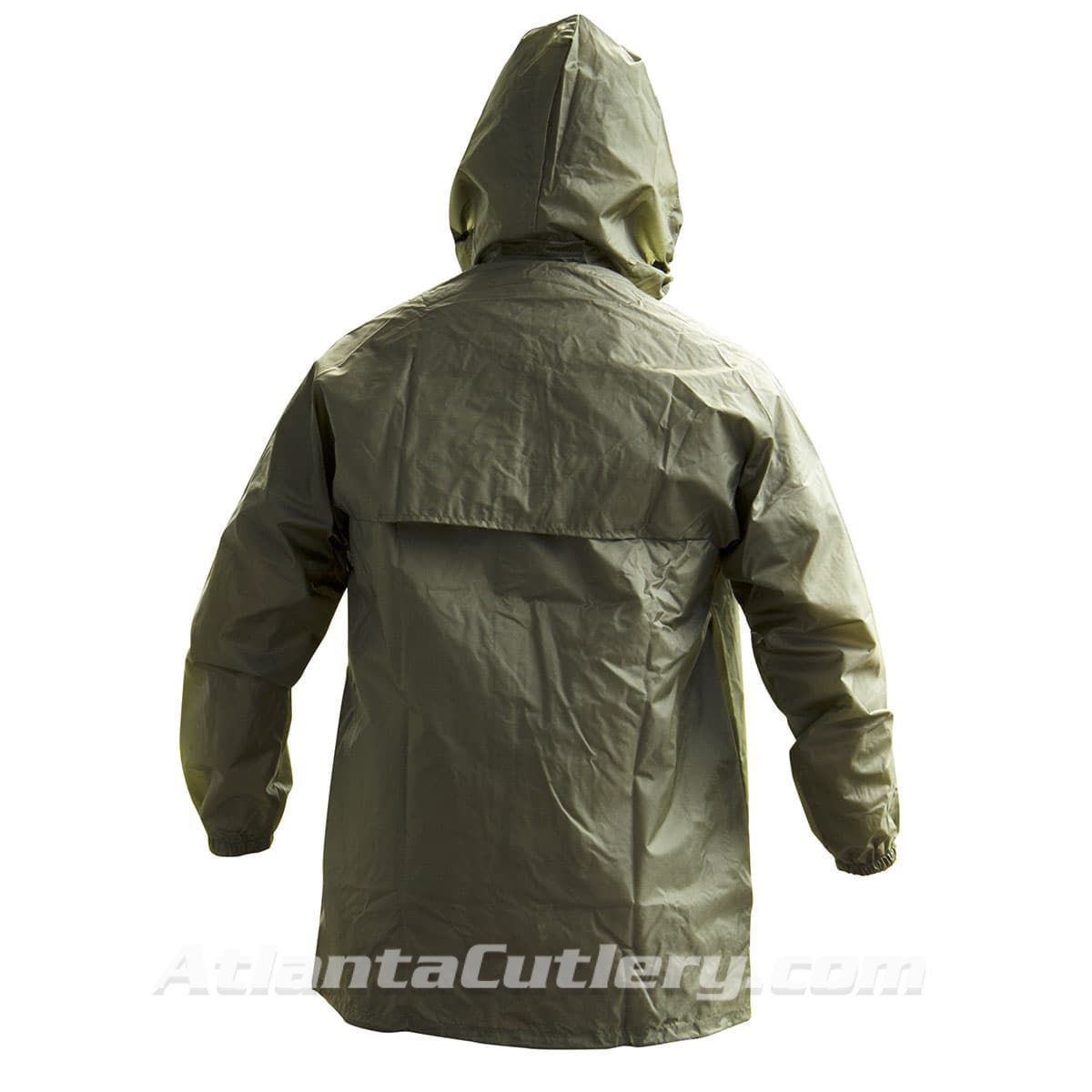 Military Surplus French Wet Weather Jacket With Hood - Atlanta Cutlery