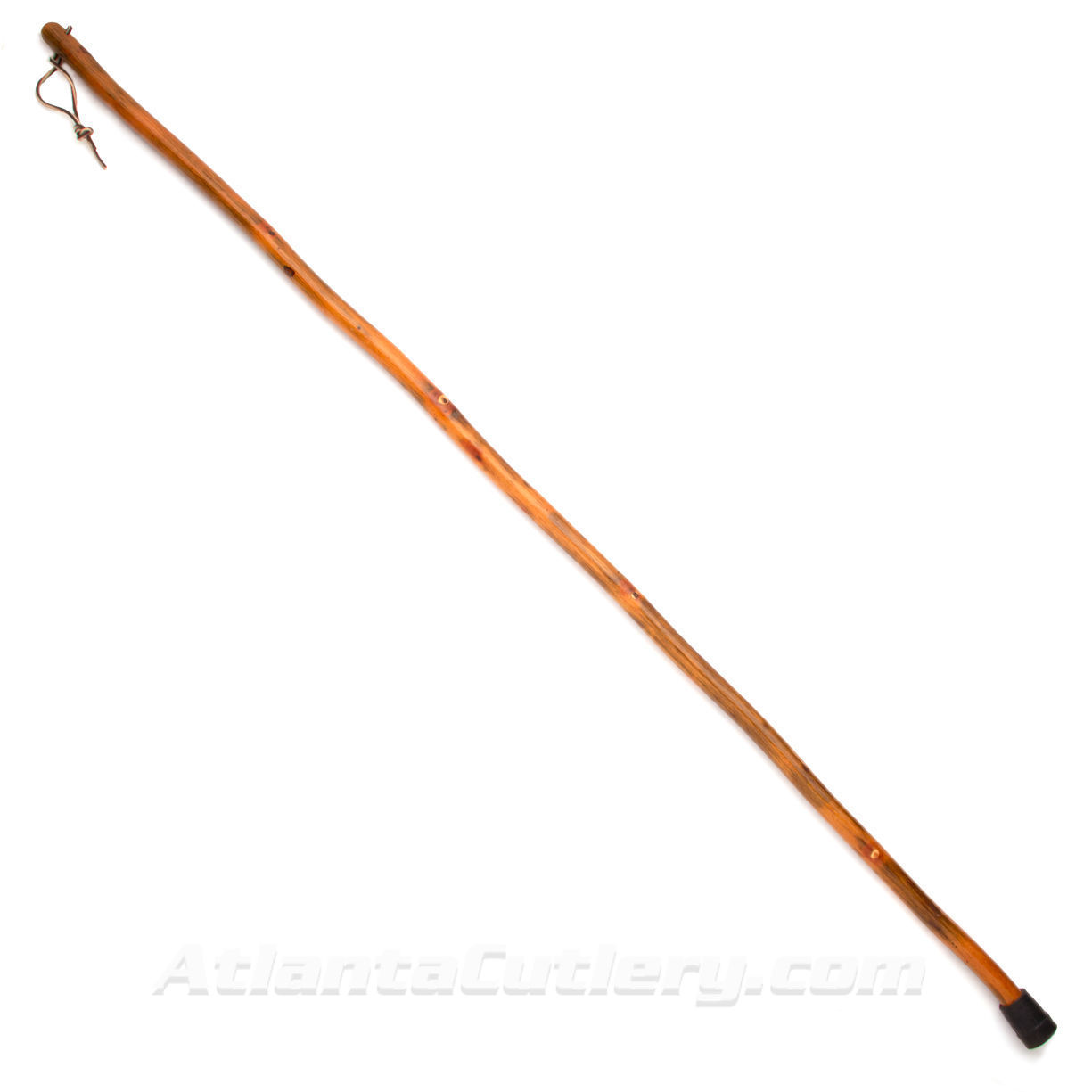 Whistle Creek Scout Hickory Walking Staff made in USA is weatherproofed, great for ladies, kids, scouts