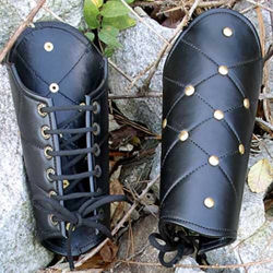 Picture of Leather Vambraces