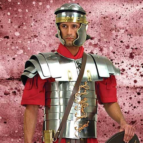 Lorica Segmentata Segmenta Roman Legionnaires Armor Breastplate Costum 