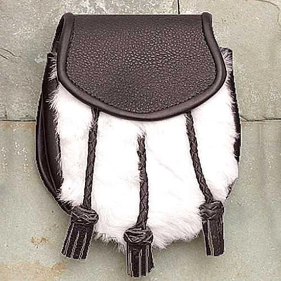 Picture of Black Sporran w/ Faux Fur