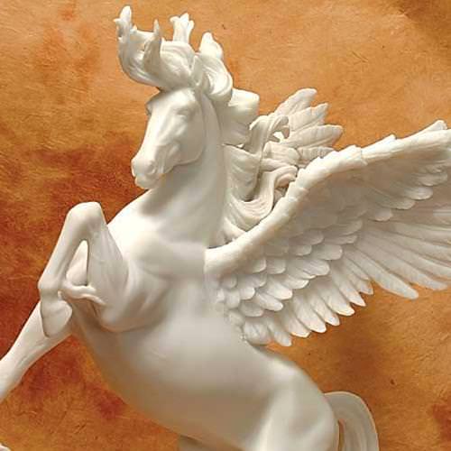Picture of Greek Statue Pegasus