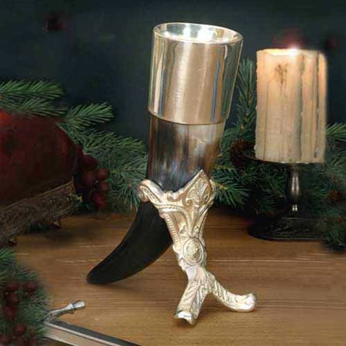Picture of Pewter Viking Drinking Horn