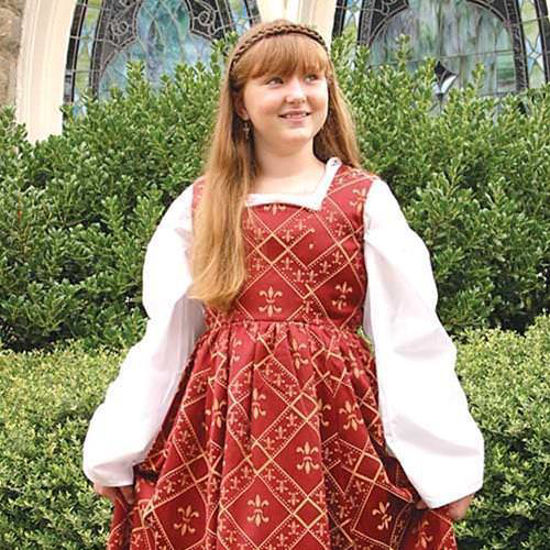 Fleur de Lis Dress for Children - MuseumReplicas.com