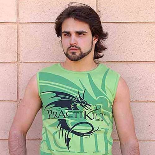 Picture of Green Dragon Sleeveless T-Shirt