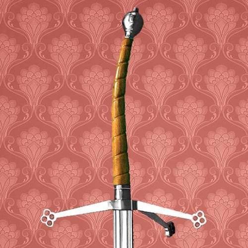 Edinburgh Claymore Sword with Curved Hardwood Handle