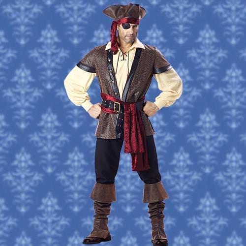 Picture of Rustic Pirate Complete Costume 