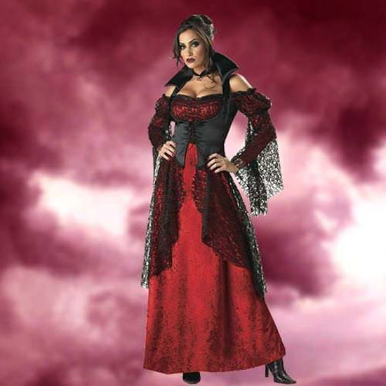 Classic Vampiress Complete Vampire Halloween Costume