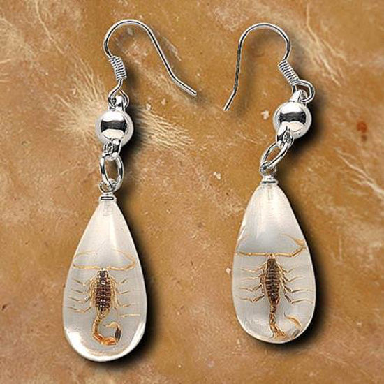 Picture of Insect Art Scorpion Earrings 
