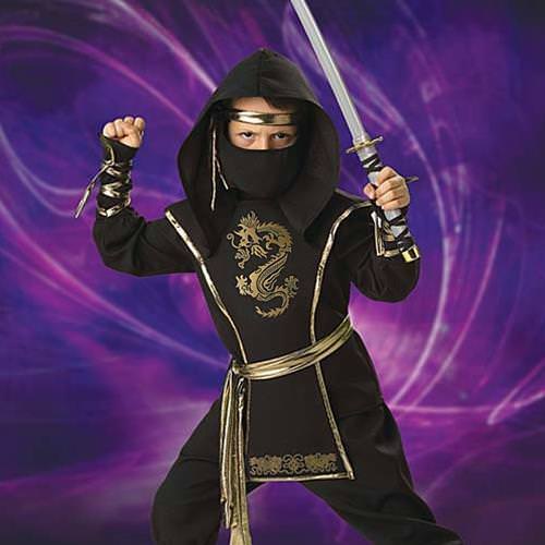 Picture of Ninja Warrior Boy's Costume
