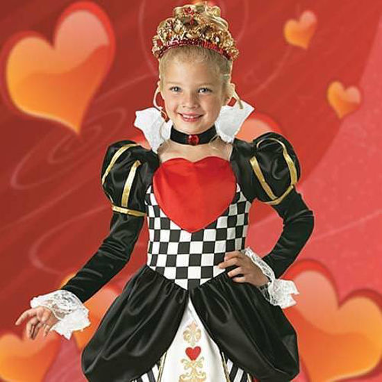 Child S Queen Of Hearts Girls Costume