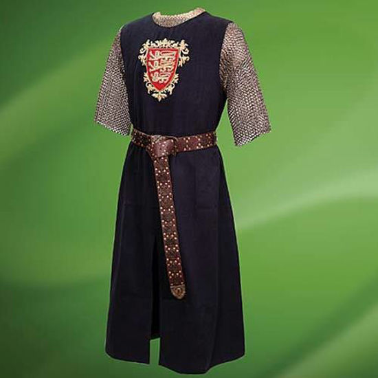 Medieval Lionheart Tunic with Coat of Arms