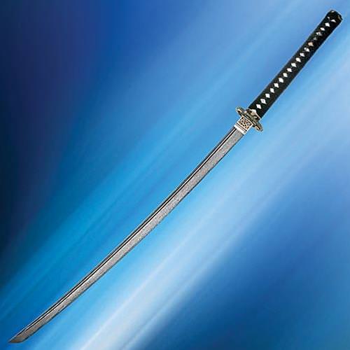 Picture of Gold Flower Damascus Katana