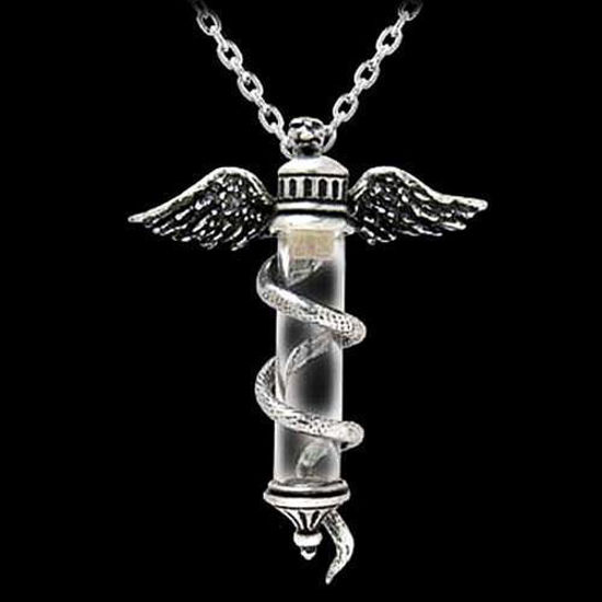 Picture of Rod of Asclepius Necklace