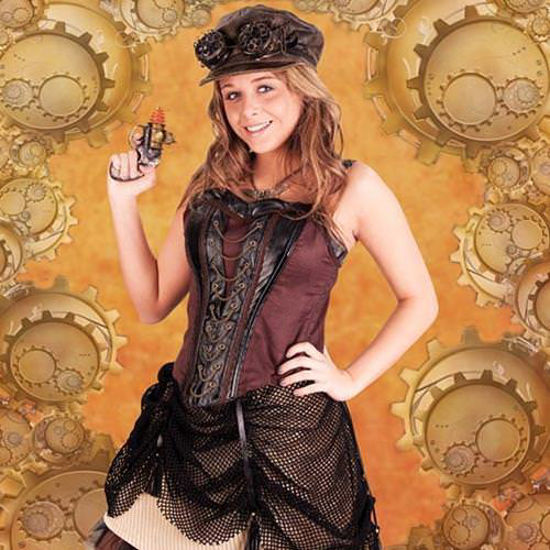 Ladies Steampunk Engineer Skirt