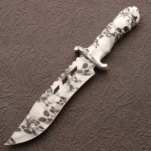Picture of Apocalypse White Skull Knife