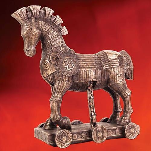 Picture of Trojan Horse Statue