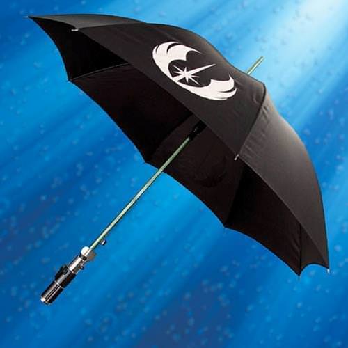 Picture of Yoda Lightsaber Umbrella 