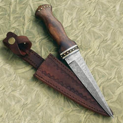 Picture of Damascus Sgian Dubh Raider Knife