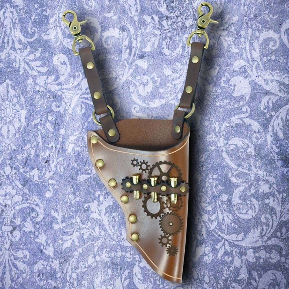 Picture of Geared Steampunk Pistol Holster
