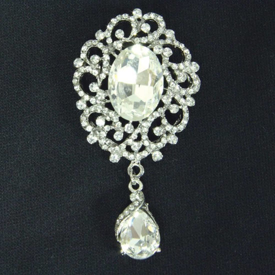 Picture of Clear Stone Brooch