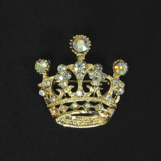 Picture of Golden Crown Brooch