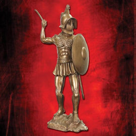 Spartacus Warrior with Shield Statue