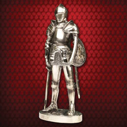 Milanese Italian Knight in Armor Statue