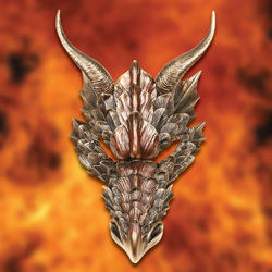 Picture of Dragon Mask Wall Hanging