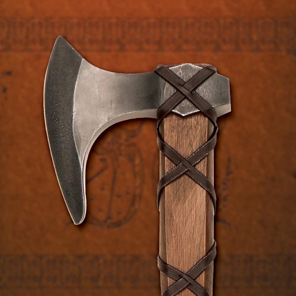 Viking Axe of Ragnar Lothbrok - Antiqued Steel Head