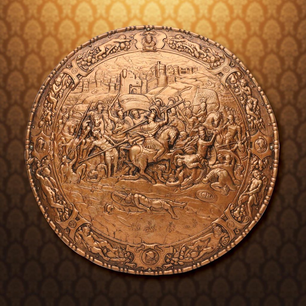 Picture of Philip of Spain Embossed Spanish Shield