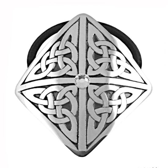 Picture of Pewter 4 Part Jeweled Celtic Hair Band