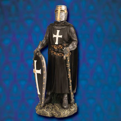Picture of Hospitaller Knight Painted Statue