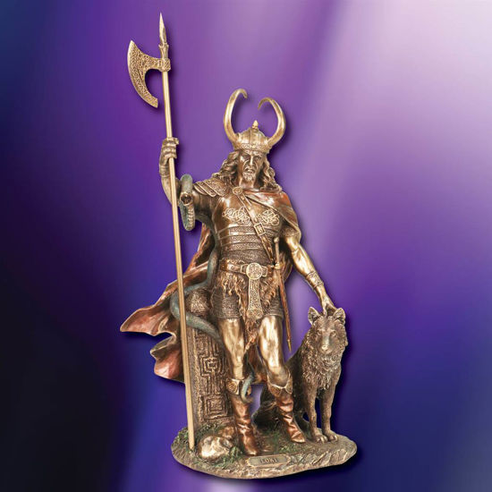 Picture of Loki Norse God Statue