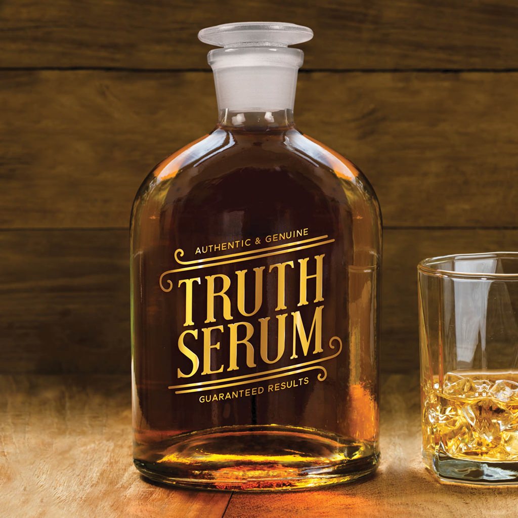 Picture of Truth Serum Glass Decanter