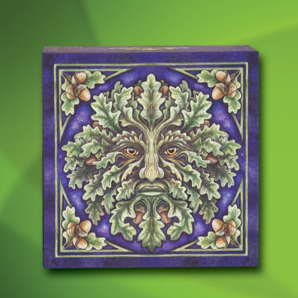Picture of Green Man Mirror Box