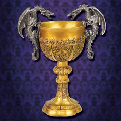 Picture of King Arthur Decorative Dragon Chalice