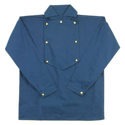 Cotton Cavalry Shirt Dark Blue