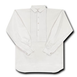  Pleated Front Dress Shirt  Front