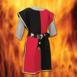 Knightly Tabard - Black & Red 