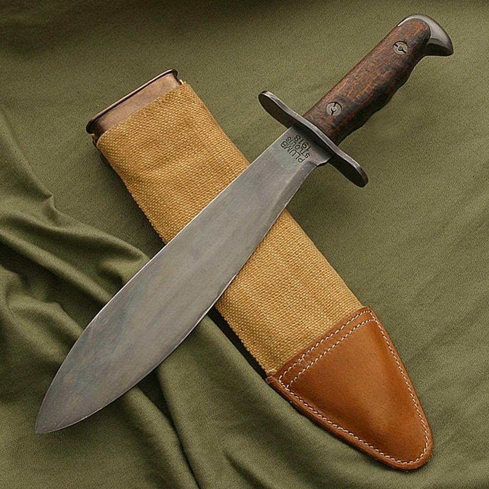 Picture of US Model 1917 Bolo Knife with Scabbard