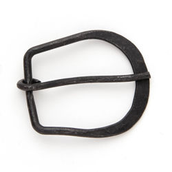 Picture of Forged Iron Medieval Belt Buckle Plain