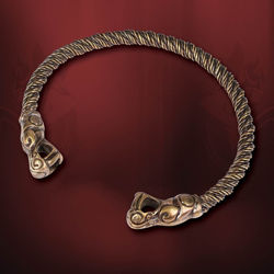 Brass Torque Necklace