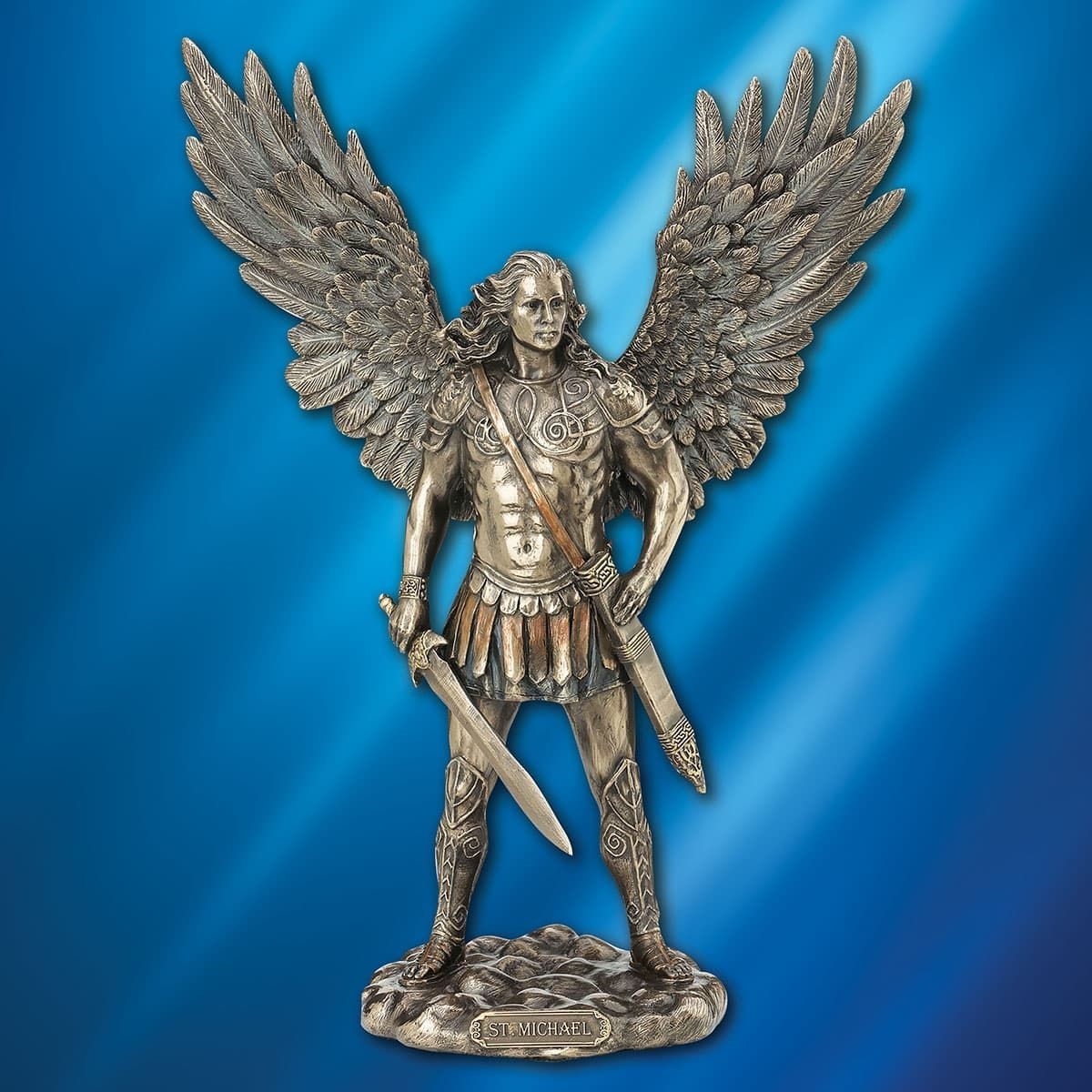 Saint Michael the Archangel Statue - MuseumReplicas.com