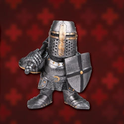 Picture of Shorty Crusader Armored Knight Statue