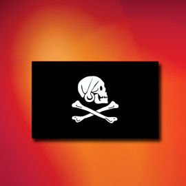 Henry Avery Indoor Outdoor Pirate Flag