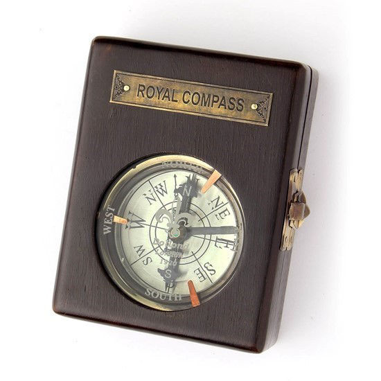 Vintage Antique Rep Compass Marine Navy Soldier Compass Dunkirk War Instrum 