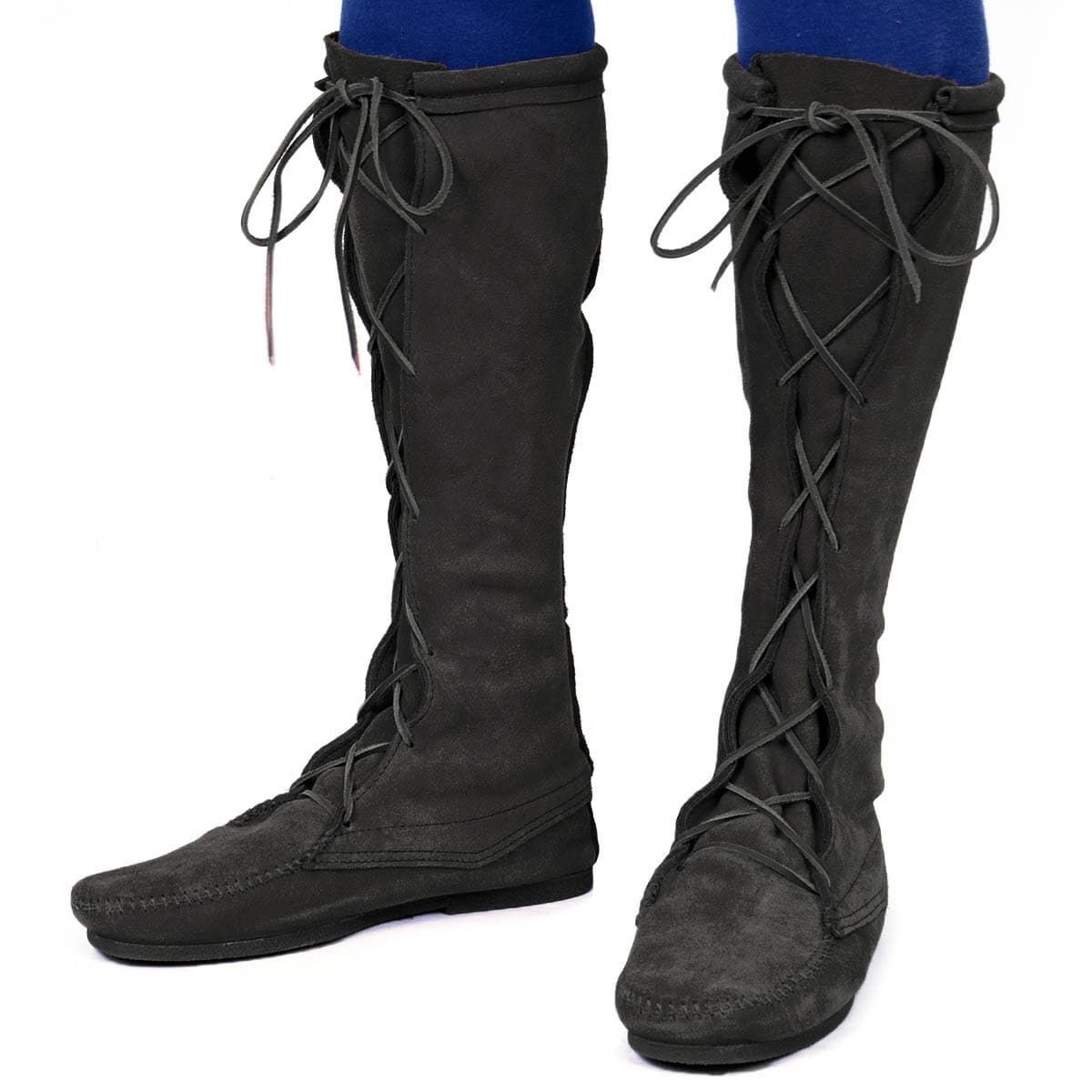 High Boots without Fringe | Medieval 