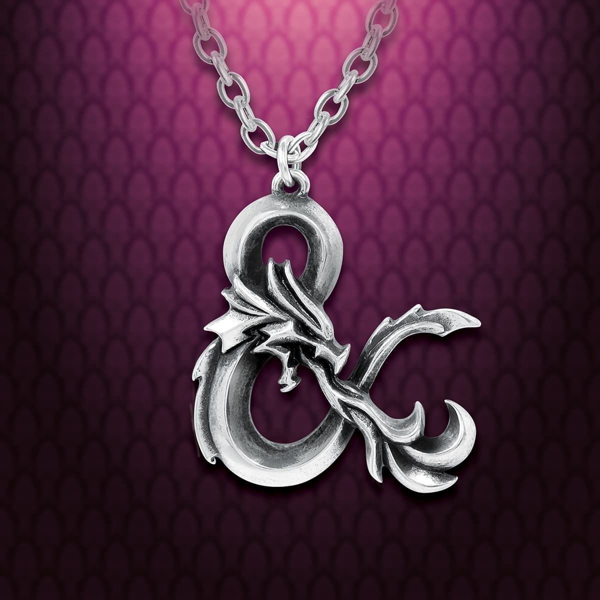 Dungeons & Dragons Pewter Pendant from Alchemy Gothic on Chain