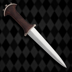 Mercenary Holbein Dagger with Wood Grip